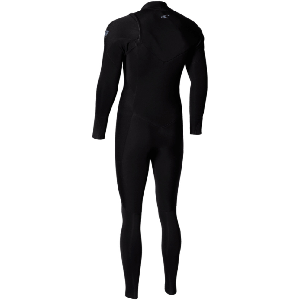 2026 O'Neill Junior Epic 3/2mm Brustreißverschluss Neoprenanzug 5654 - Black / Black / Black